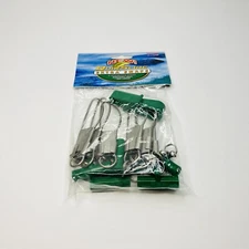 (2pk) Extra Stainless Steel Snaps For Fish Stringer. Keeps Fish Alive