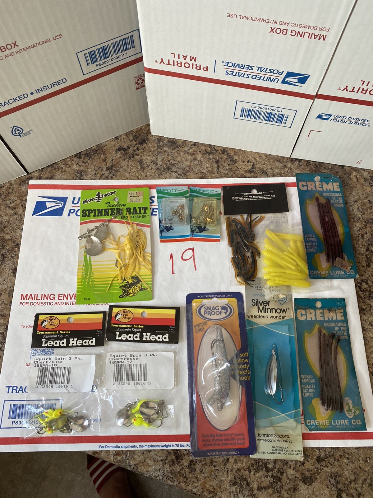 Vintage Johnson Silver Minnow Weedless Wonder And Extra Fishing Accessories - Image 8