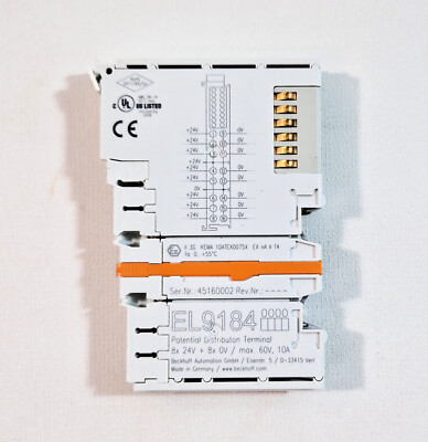 Beckhoff EL9184 Potentialverteilungsklemme EL9184 Potentialverteilungsklemme
