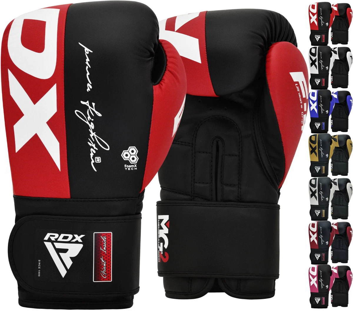 Boxing Gloves by RDX, Muay Thai Training MMA Sparring Gloves