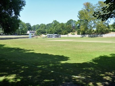Photo A3 The cricket ground Bakewell Seen from the now pedestrianised ro c2018
