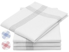 4er Set Geschirtücher Küchenhandtücher Geschirrhandtücher 100% Leinen