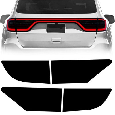 4 Stück Rücklicht Vinylfolienaufkleber für Dodge Durango 2014-2019 2020 2021