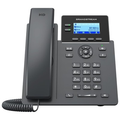 GRP2602W IP Phone | 2 Lines, 4 SIP Accounts | 2.4-Inch Graphical Display, Wi-...