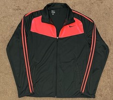 Nike Women  s Full Zip Mock Neck Vented Running Jacket Size M