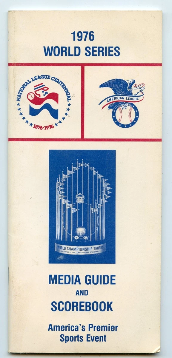 Original 1976 Vintage MLB Programs for sale | eBay
