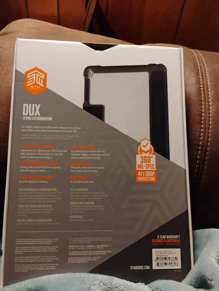 STM DUX RUGGED CASE For A IPAD 5TH GENERATION $35/FREE SHIPPING - Image 2 of 2