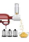 Slicer/Shredde Attachment For Kitchenaid Stand Mixers Accessory For Salad Maker