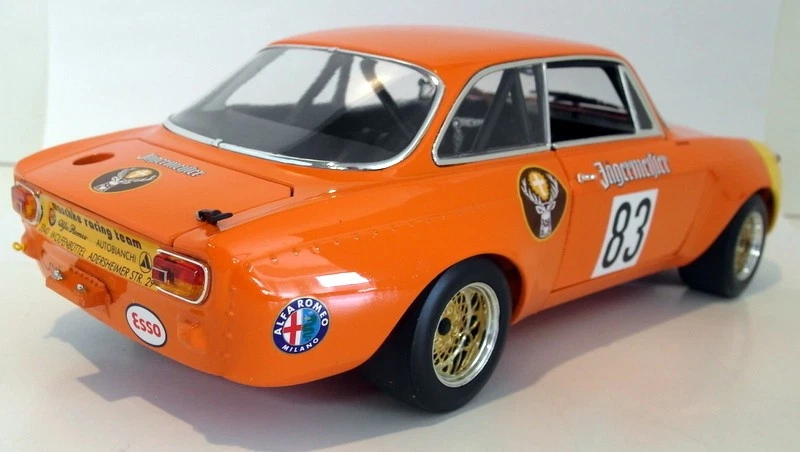 Minichamps 1/18 scale Diecast 100 721283 Alfa Romeo GTA 1300 Junior Jagermeister - Bild 3 von 4
