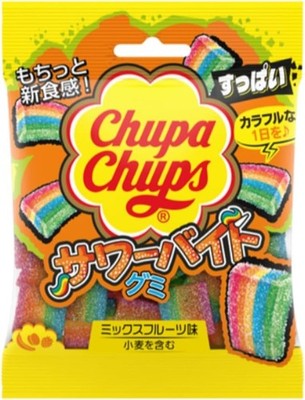 Kracie Chupa Chups Sour Bite Gummy Japanese Candy
