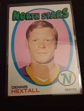 1971-72 Topps - Dennis Hextall #128 CREASED