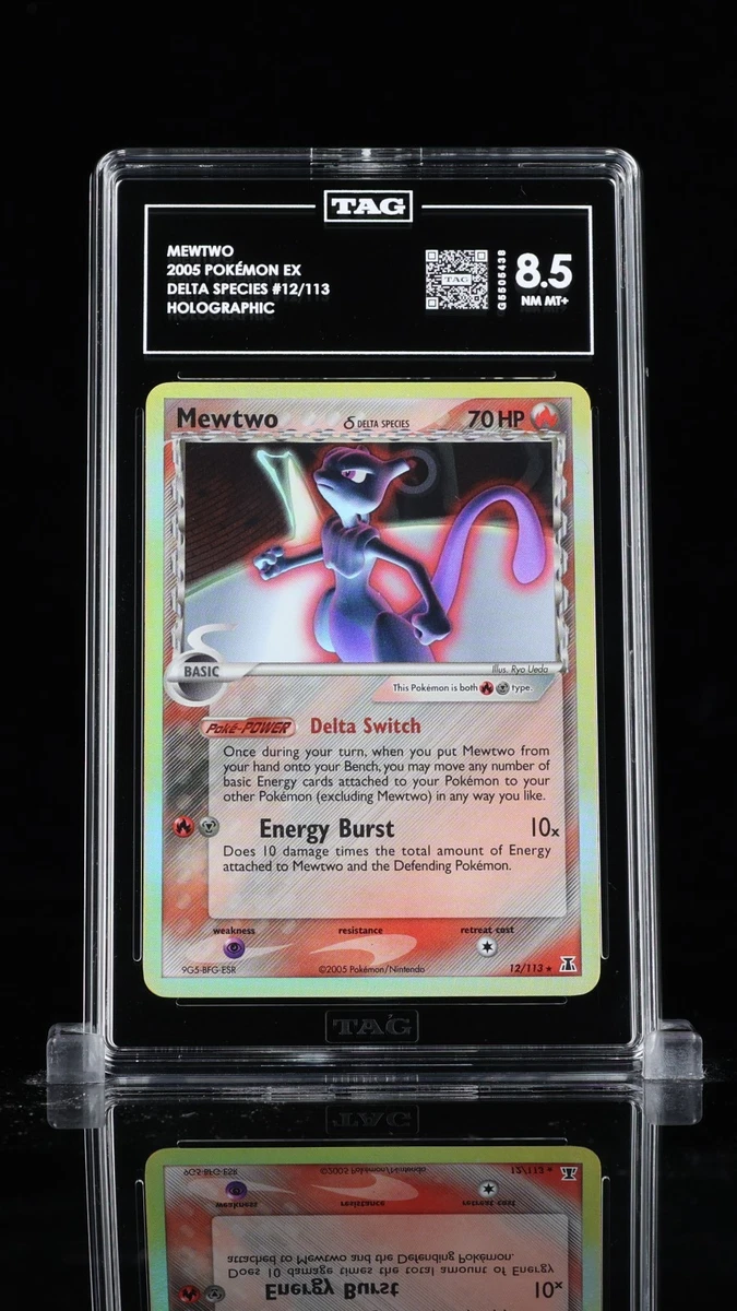 Pokémon TCG 8.5 Graded Mewtwo Individual Collectible Card Game Cards for  sale