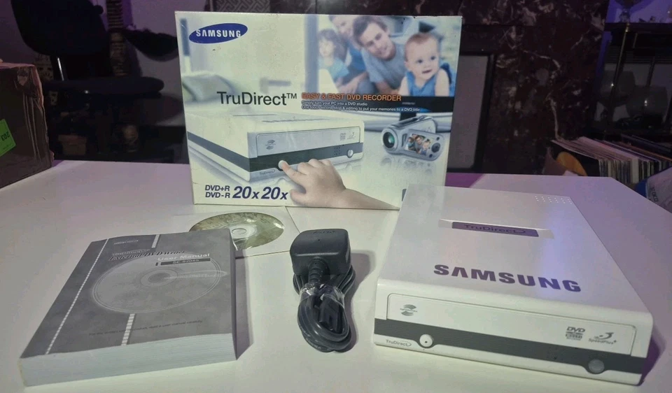 ✅️ Samsung TruDirect 20X Recorder DVD DVD+R/DVD-R (Testé ✅️)