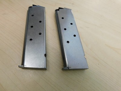 2 - 7rd - Extended magazines for AMT Backup - .380acp