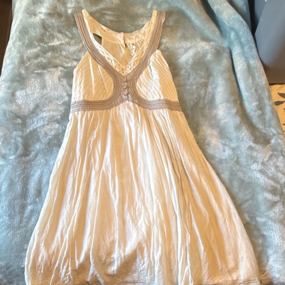 sachin and babi light blue dress Floral Embroidered Maxi Dress