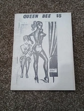 Queen Bee By Justin Kent Vintage Sleaze Gene Bilbrew Art