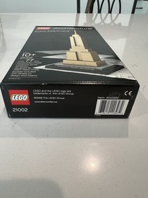 LEGO Architecture Empire State Building 21002 Complete Set 77 Pieces Boxed 2008
