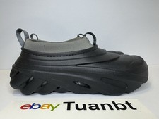 BRAND NEW Crocs Echo Storm Men's Mid Clogs Midnight Black/Gray 209414-003