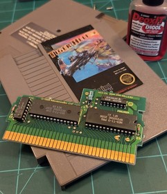 Lotto 3 giochi Nintendo NES Action Set Console Nuovi 72 Pin Region Sblock Super Mario