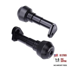 Motorcycle Frame Sliders, Crash Protector Falling Protection Guards Black
