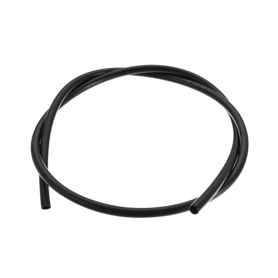 UXCELL Nylon Ligne Tuyau Tube 6mm ID x 8mm OD 1m PA6 pour Transfert Fluide Noir