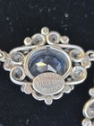 Antique Florence Italy Peruzzi silver 800 Blue Topaz Necklace — photo 3
