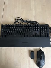SteelSeries Apex 5 Wired Keyboard and Rival 6...