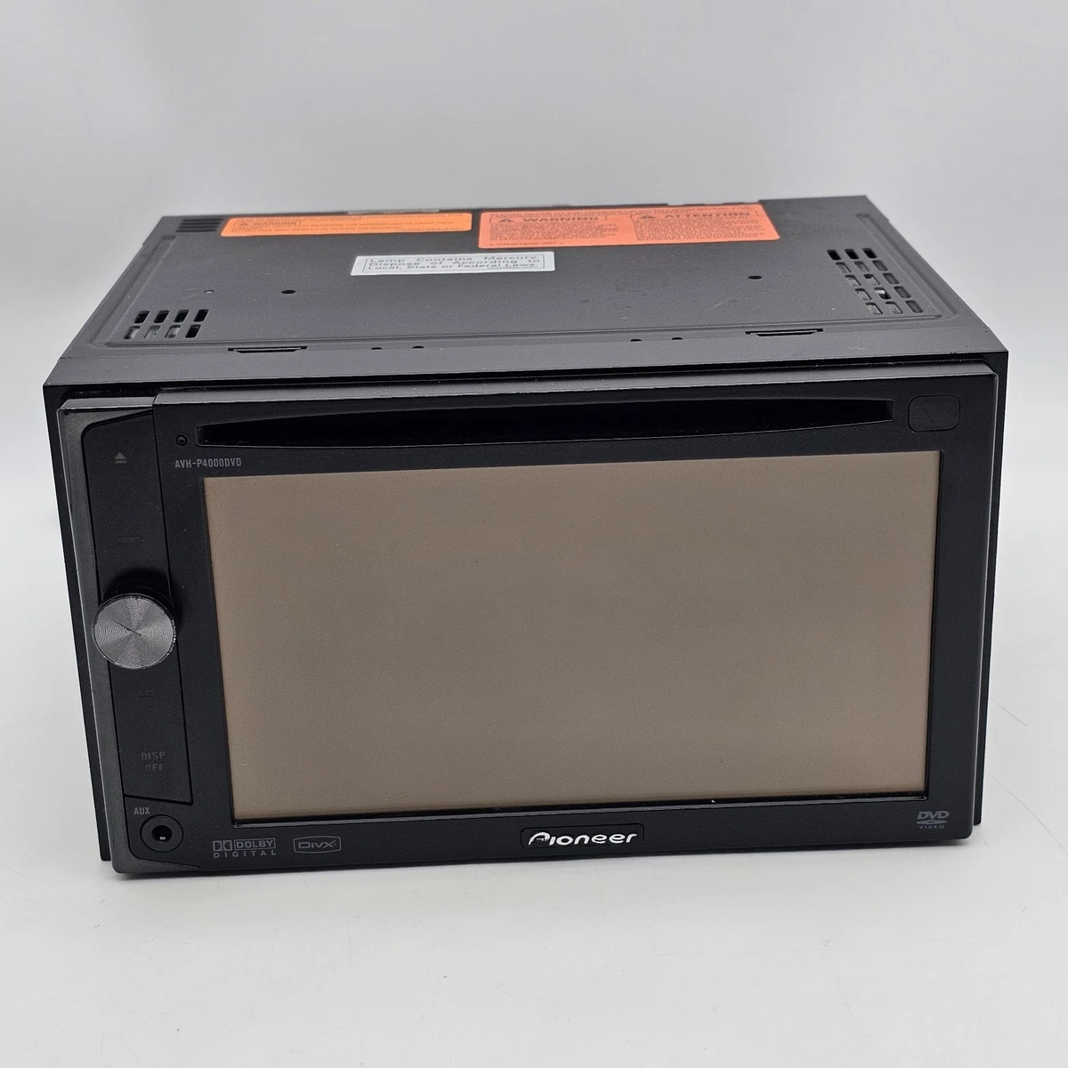 ダブルDINインダッシュDVD 6.1インチ AVH- P4000DVD Pioneer AVH