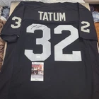 Jack Tatum Oakland Raiders Autographed Jersey JSA Certified #32 XL Football