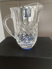 LARGE VINTAGE STUART CRYSTAL 2 PT  JUG  17cm H