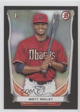 2014 Bowman Draft Asia Exclusive Black Matt Railey #DP95 4z4