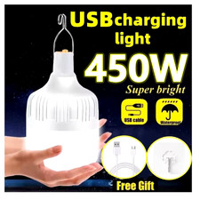 High Power LED Light Charging Emergency Lamp Outdoor Portable Lanterns BBQ