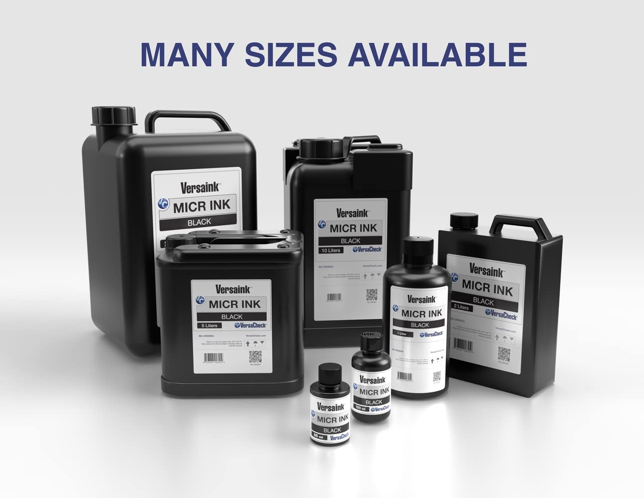 VersaInk-Nano Black MICR Ink -85ml – Magnetic Ink for Check Printers and All-...