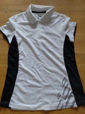 Dsmen Sport Tennis Poloshirt S 36/38 Weiß