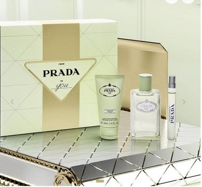 Perfect for the Holidays Prada Les Infusions De Perfume Gift Set 3 Piece