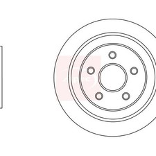 Disque de frein Jeep WRANGLER