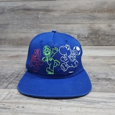 Super Mario Bros Video Games Hat Cap Youth Kids Adjustable Snapback