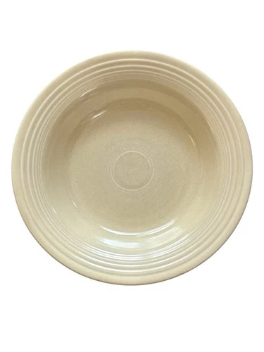 Vintage Fiestaware Wide-Mouth Soup Salad Pasta Bowl 8 3/8" Old Ivory