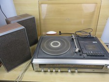 Impianto stereo radio giradischi mangiacassette PHONOLA 6970 con 2 altoparlanti