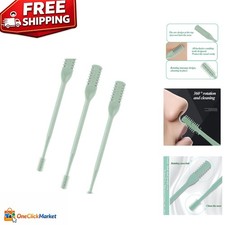 Travel-Friendly 2-in-1 Nose Hair Cutter: Ergonomic Compact Trimmer for Everyone