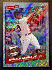 2020 Panini Donruss - Highlights Ronald Acuña Jr. #H-9 Rapture