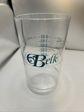 Belks Dept Store Plastic Measuring Cup Advertising