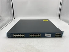 Cisco Catalyst 3550 WS-C3550-24PWR-SMI 24 Port Fast PoE Ethernet Switch