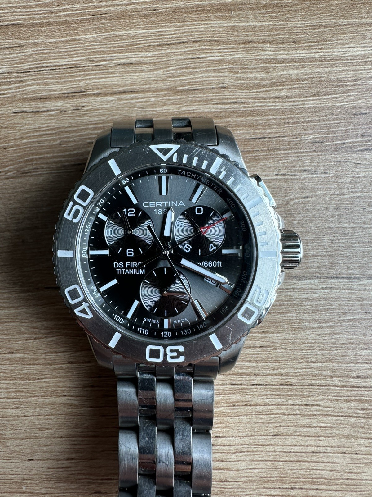 Certina 541.7184.12 Men's Watch Titanium Swiss Made