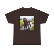 Irish Water Spaniel Classic Heavy Cotton Tee