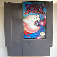 Nintendo Kirby's Adventure for Nintendo NES Game Cartridge NTSC-U/C (US/Canada)