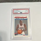 1991 NBA Hoops Michael Jordan #579 USA Team Olympic Games PSA 10 Graded Card
