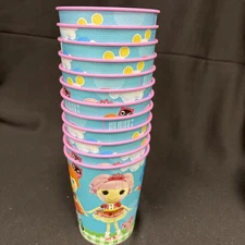 Designware 16oz Party Cups Lalaloopsy Lot of 12 Plastic Favor “X” Over UPC