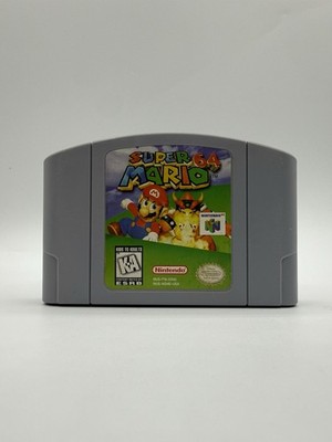 Super Mario 64 Nintendo N64 Authentic Original Cartridge Tested Working OEM VG