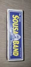 SOUSA BAND HARMONICA vintage musical instrument MODEL NO. 310H, Used